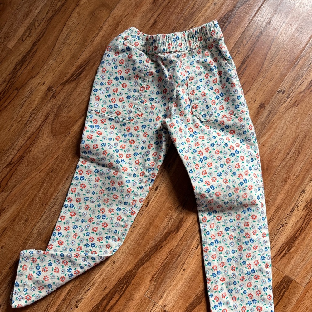 Mini Boden Floral Kids Jeans